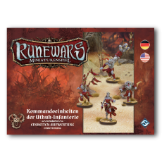Runewars Miniaturenspiel: Uthuk – Kommandoeinheiten der Uthuk Infanterie