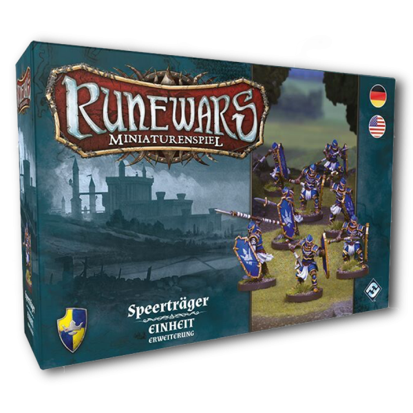 Runewars Miniaturenspiel: Daqan – Speerträger “Einheit”