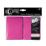 Ultra Pro: Sleeves – Standard Eclipse pro matte (66×91) – pink 80 Stk