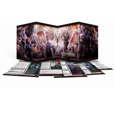 Shadowrun 5: Sichtschirm-Pack (4-seitig im Hardcover) – DE