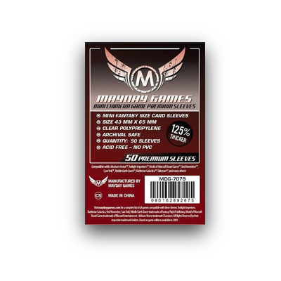 Mayday Games: Sleeves - Mini Chimera "Premium" (43x65) - 50 Stk