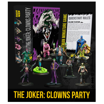 Batman/DC Miniature Game: The Joker Clowns Party Bat-Box - EN