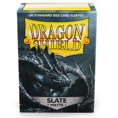 Dragon Shield: Sleeves – Standard „Slate Matte“ – 100 Stk
