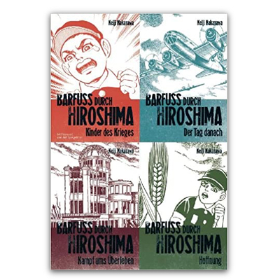 Barfuß durch Hiroshima Komplett-Set 1-4 (SC) - DE