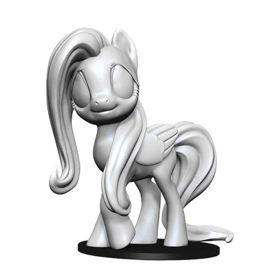 My Little Pony: Deep Cuts Unpainted Miniatures - Fluttershy