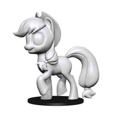 My Little Pony: Deep Cuts Unpainted Miniatures - Apple Jack