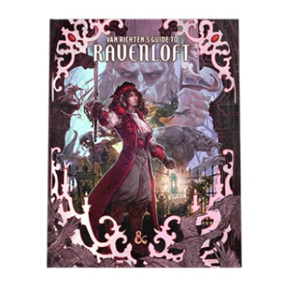 Dungeons & Dragons: Van Richten's Guide to Ravenloft - limited alternate Cover (HC) - EN