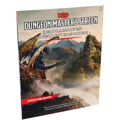 Dungeons & Dragons: Dungeon Masters Screen “Reincarnated” Spielleiterschirm – DE