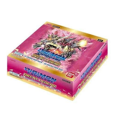 Digimon Card Game: Great Legend Booster Display BT04 (24 Packs) – EN