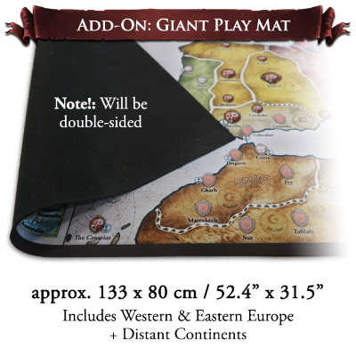 Europa Universalis: Double Sided Giant Playmat