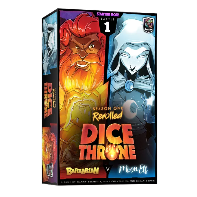 Dice Throne: Season One "Rerolled Box 1" – Barbarian v. Moon Elf - EN