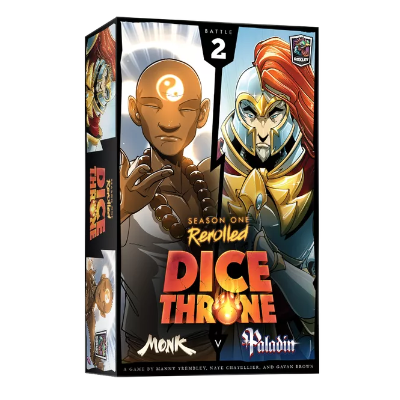Dice Throne: Season One "Rerolled Box 2" – Monk v. Paladin - EN