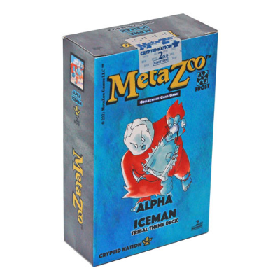 MetaZoo TCG: Cryptid Nation – Tribal Themen Deck „Alpha Iceman“ (2nd Edition) – EN