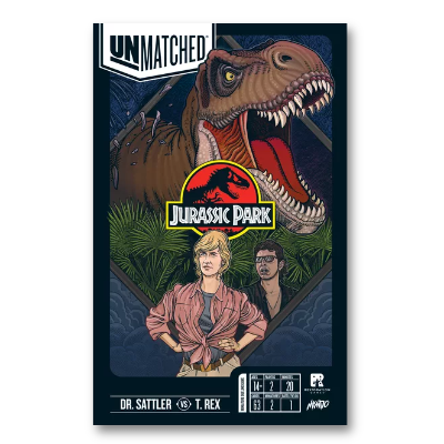 Unmatched: Jurassic Park „Sattler vs T-Rex“ – EN