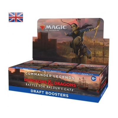 Magic: Commander Legends Baldur’s Gate – Draft Booster Display (24 Packs) – EN