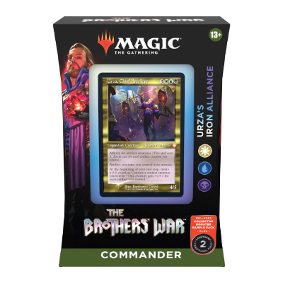 Magic: The Brothers War Commander Deck „Urza’s Iron Alliance“ – EN