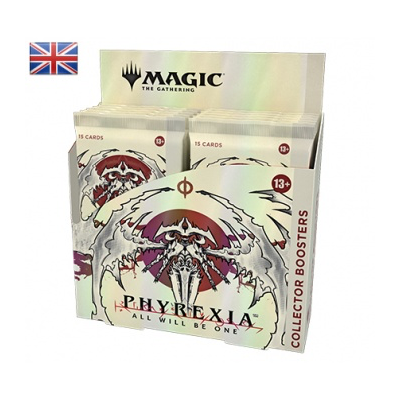 Magic: Phyrexia All Will Be One – Collector’s Booster Display (12 Packs) – EN