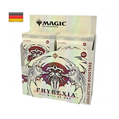 Magic: Phyrexia All Will Be One – Collector’s Booster Display (12 Packs) – DE  **Vorbestellung**