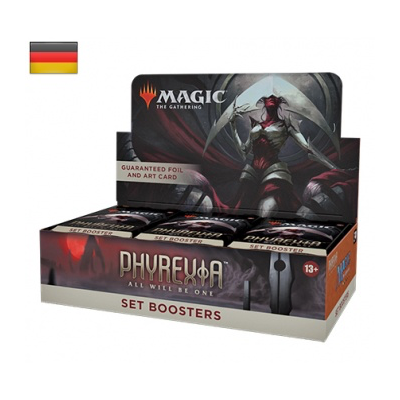 Magic: Phyrexia All Will Be One – Set Booster Display (30 Packs) – DE  **Vorbestellung**