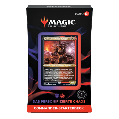 Magic: Starter Commander Deck 2022 „Das personifizierte Chaos“ – DE