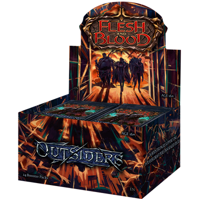 Flesh and Blood: Outsider Booster Display „24 Packs“ – DE