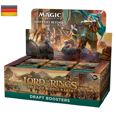 Magic: der Herr der Ringe „Geschichten aus Mittelerde“ – Draft Booster Display (36 Packs) – DE