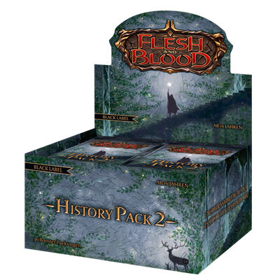 Flesh and Blood: History Pack 2 (Black Label 36 Packs) – DE