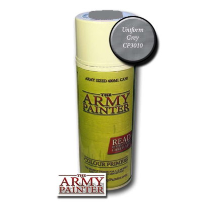 Army Painter: Base Primer – Uniform Grey Spray (400ml)