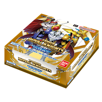 Digimon Card Game: Versus Royal Knights BT13 „Booster Display“ (24 Packs) – EN