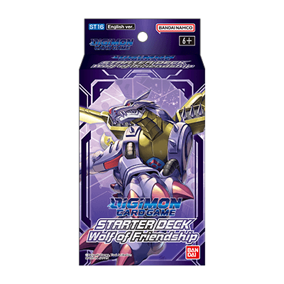 Digimon Card Game: Starter Deck „Wolf of Friendship ST16“ – EN