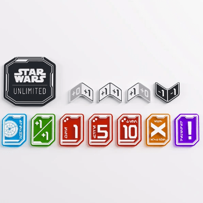 Star Wars Unlimited: Acrylic Tokens *** PREORDER ***