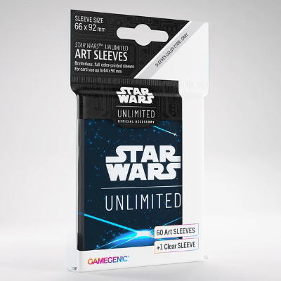 Star Wars Unlimited: Art Sleeves “Space Blue”  *** PREORDER ***