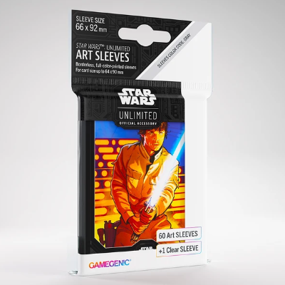 Star Wars Unlimited: Art Sleeves “Luke Skywalker ”  *** PREORDER ***