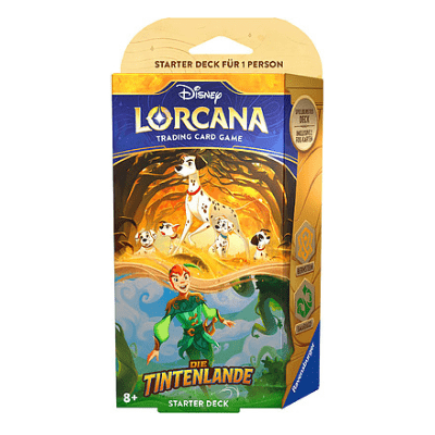 Disney Lorcana: Die Tintenlande "Starter Deck Bernstein & Smaragd" - DE