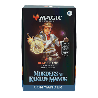 Magic: Murders at Karlov Manor – Commander Deck “Blame Game” – EN