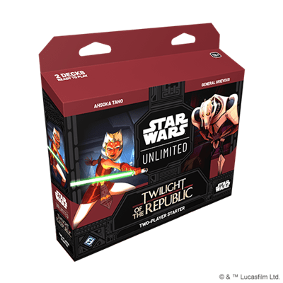 Star Wars Unlimited: Twilight of the Republic (Two-Player Starter) – EN