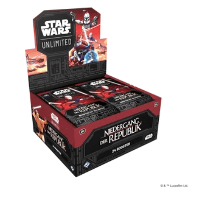 Star Wars Unlimited: Niedergang der Republik (24 Booster-Display) - DE