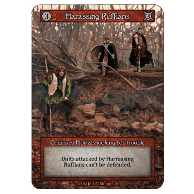 Harassing Ruffians *foil*