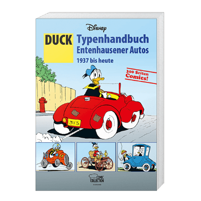 DUCK - Typenhandbuch Entenhausener Autos 1937 bis heute (SC) - DE