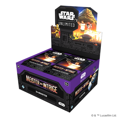 Star Wars Unlimited: Meister der Intrige (24 Booster-Display) - DE