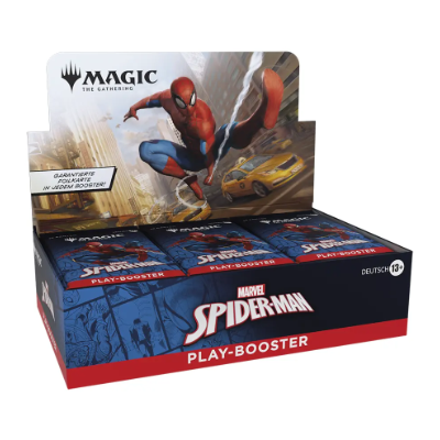 Magic: Marvel Spider-Man Play Booster Display (30 Packs) – DE