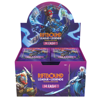 Riftbound LoL TCG: Unleashed – Booster Display (24 Packs) – EN (PREORDER)