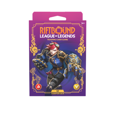 Riftbound LoL TCG: Unleashed – Champion Deck „Vi“ – EN (PREORDER)