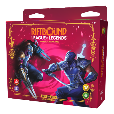 Riftbound LoL TCG: Vendetta Showdown Decks - Zed vs Shen - EN ***PREORDER***