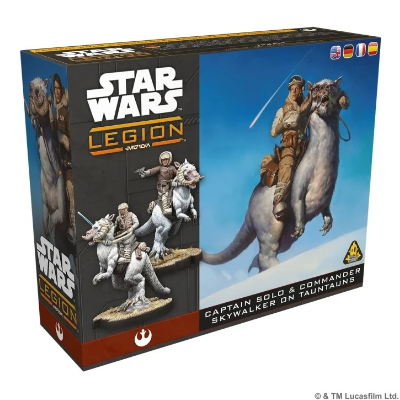 Star Wars Legion: Captain Solo & Commander Skywalker on Tauntauns - DE/EN