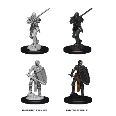 D&D Nolzur´s Marvelous Miniatures: W9 Female Human Fighter MOQ2