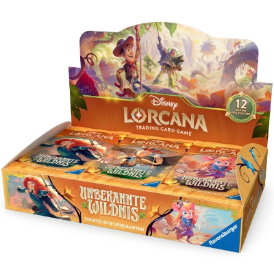 Disney Lorcana: Unbekannte Wildnis Display (24 Booster) - DE