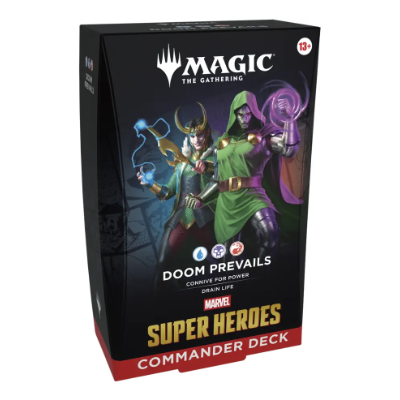 Magic: Marvel Super Heroes Commander Deck – Doom Prevails – EN