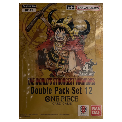 One Piece TCG: Double Pack Set Display DP-12 (8 pcs) - EN