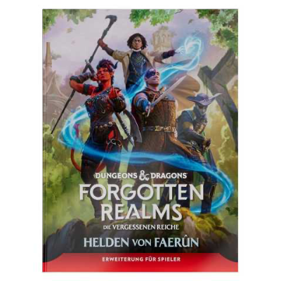 D&D: Forgotten Realms: Helden von Faerun „Spielerleitfaden“ (HC) – DE
